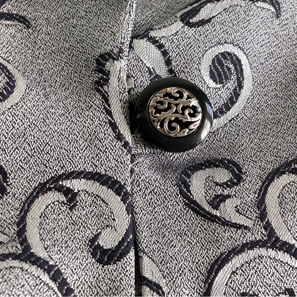 Vintage 1980s Dawn Joy Damask Brocade Jacket - Picture 10 of 12